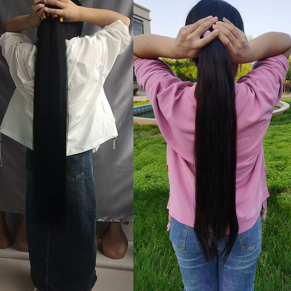 Malaysian Straight Hair Bundles 1/3/4 Pcs 100% Unprocessed Raw Human Hair Straight Bundles Human Hair Extensions for Black Women