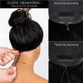 Body Wave 13X6 HD Lace Frontal Wigs Pull Go Glueless Wig Human Hair with Drawstring 360 Invisi-Strap HD Full Lace Wig