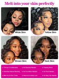 Loose Wave 13X6 HD Lace Frontal Wigs Loose Waves Wig Human Hair Brazilian Loose Deep Wave Curly Wigs Human Hair for Women