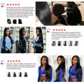 Wholesale Brazilian Hair Weave Human Hair Bundles 30 34 Inch Bone Straight 100% Raw Virgin Human Hair Extension 3 4 Bundles Weft