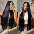 Malaysian Straight Hair Bundles 1/3/4 Pcs 100% Unprocessed Raw Human Hair Straight Bundles Human Hair Extensions for Black Women