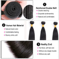 Malaysian Straight Hair Bundles 1/3/4 Pcs 100% Unprocessed Raw Human Hair Straight Bundles Human Hair Extensions for Black Women