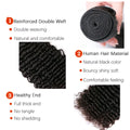 Deep Wave Bundles 100% Human Hair 32 38 40Inch Long Curly Hair 3 4 Bundles Brazilian Weave Human Hair Extension Thick Hair Weave