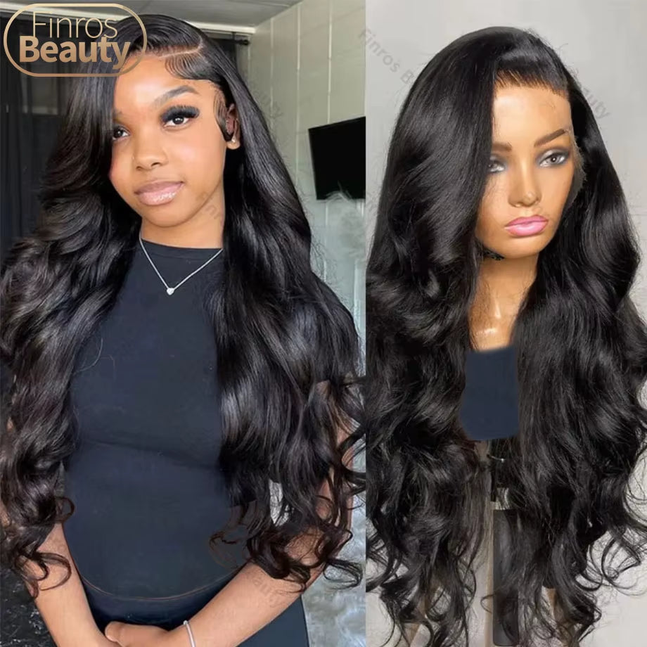 HD Lace Wig 13X6 Human Hair Body Wave HD Transparent Lace Frontal Wigs 30 40Inch Loose Wave Lace Front Wig Brazilian Hair Wigs